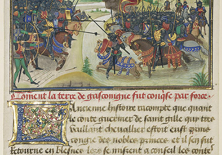 The Battle before Roussillon’s Castle